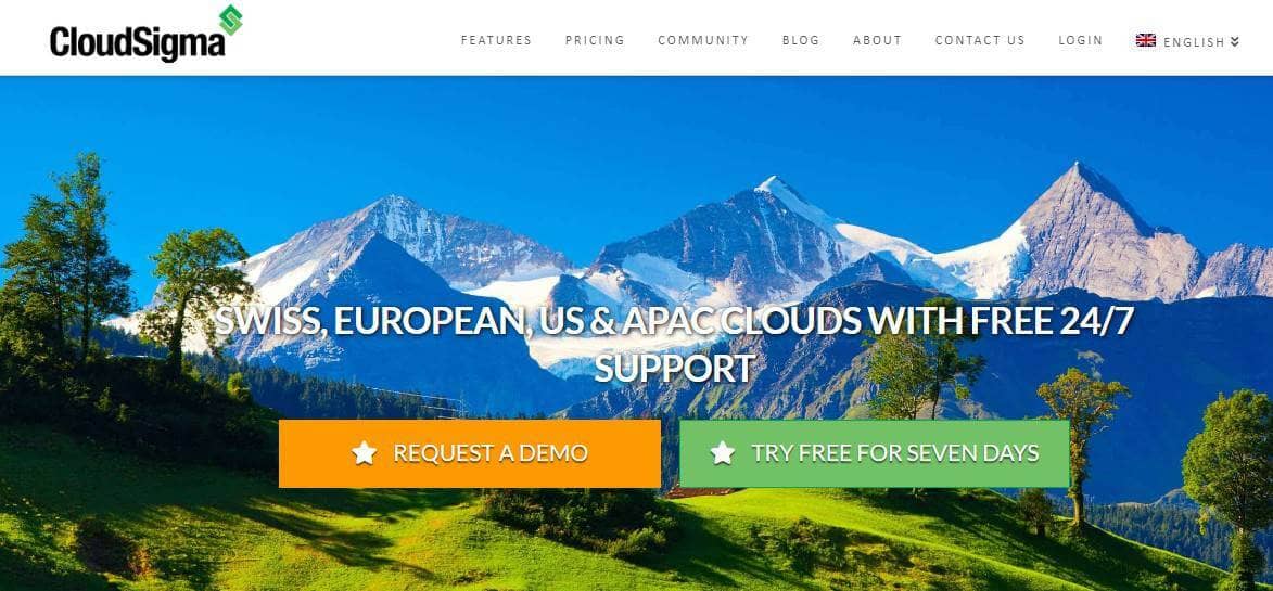 cloudsigma web hosting free trial